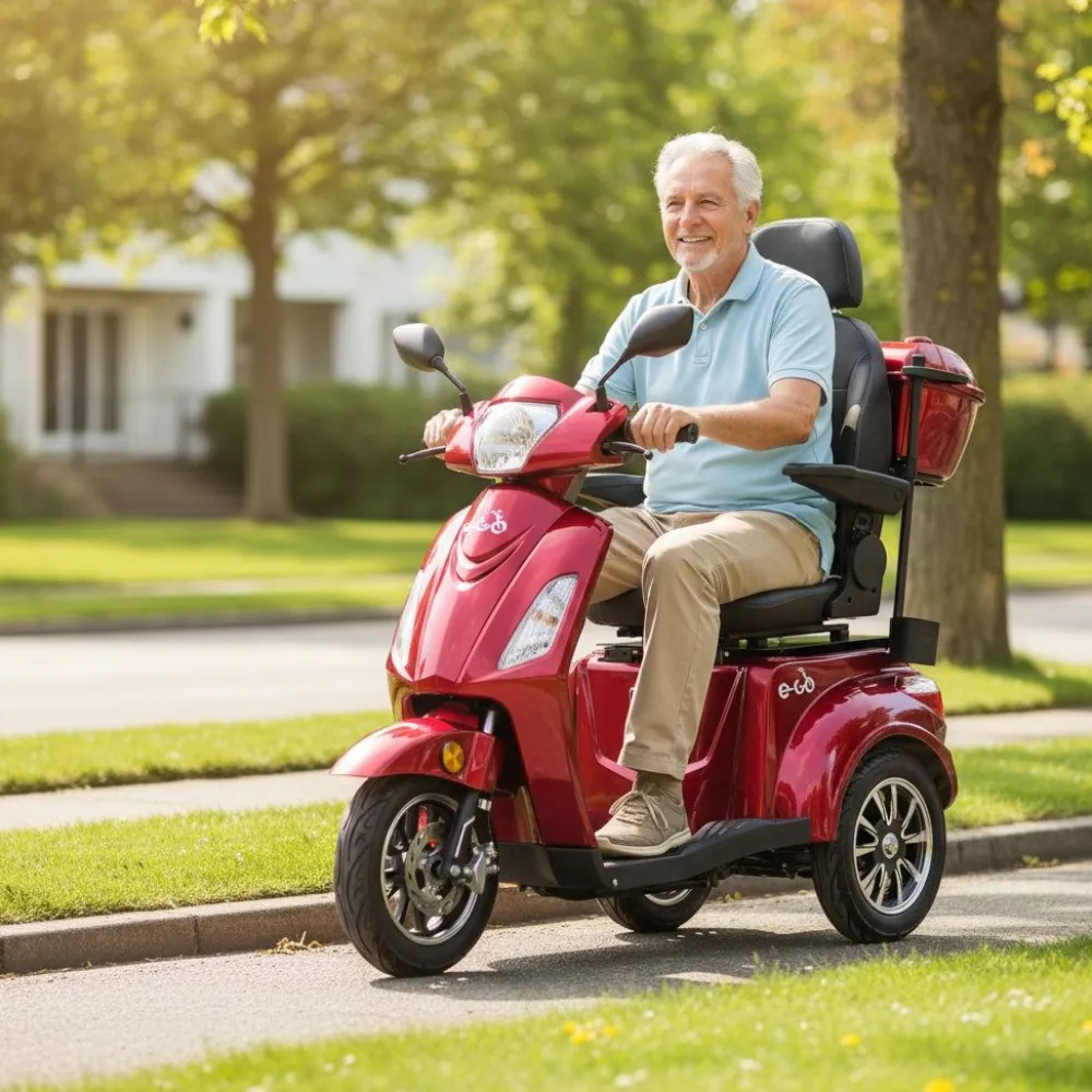 Clearance E-go Senioriskootteri Onni, 2x20Ah akuilla