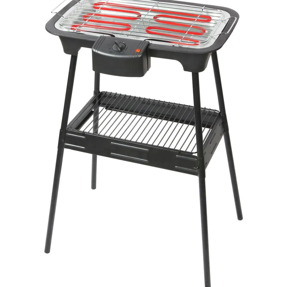 Easy Cooking Sähkögrilli 2000W jaloilla musta