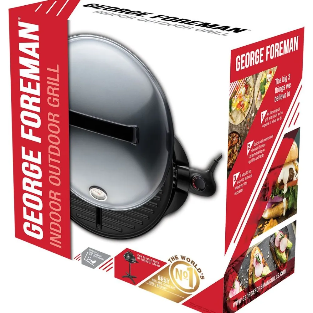 Discount George Foreman Sähkögrilli Indoor Outdoor