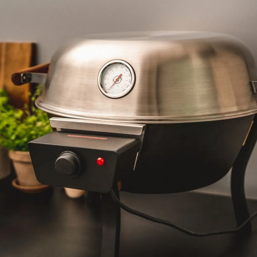 Discount Muurikka Sähkögrilli 48 SL, pöytämalli, 2200W, musta