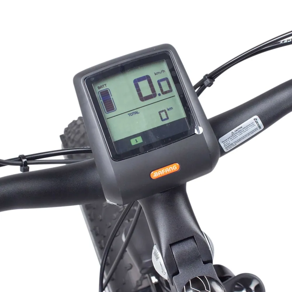 Online Swoop Sähkömaastopyörä Fatbike Ranger, 26x4", 7 vaihdetta, musta, 840 Wh akku