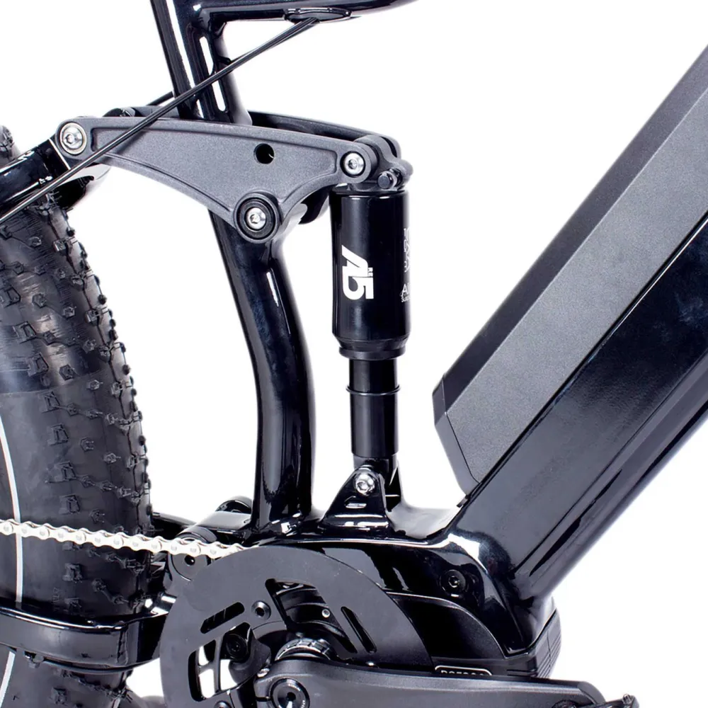 Online Swoop Sähkömaastopyörä Fatbike Ranger, 26x4", 7 vaihdetta, musta, 840 Wh akku