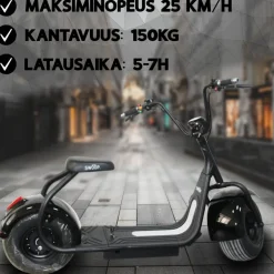 Discount Swoop Sähkömopo Cruiser N2 1000W eri värejä