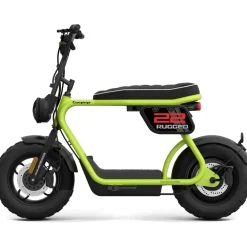 New Coopop Sähköskootteri Rugged, 25km/h, lime green