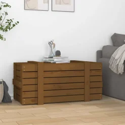 New FinePRICE Säilytyslaatikko, mäntypuu, eri kokoja ja värejä