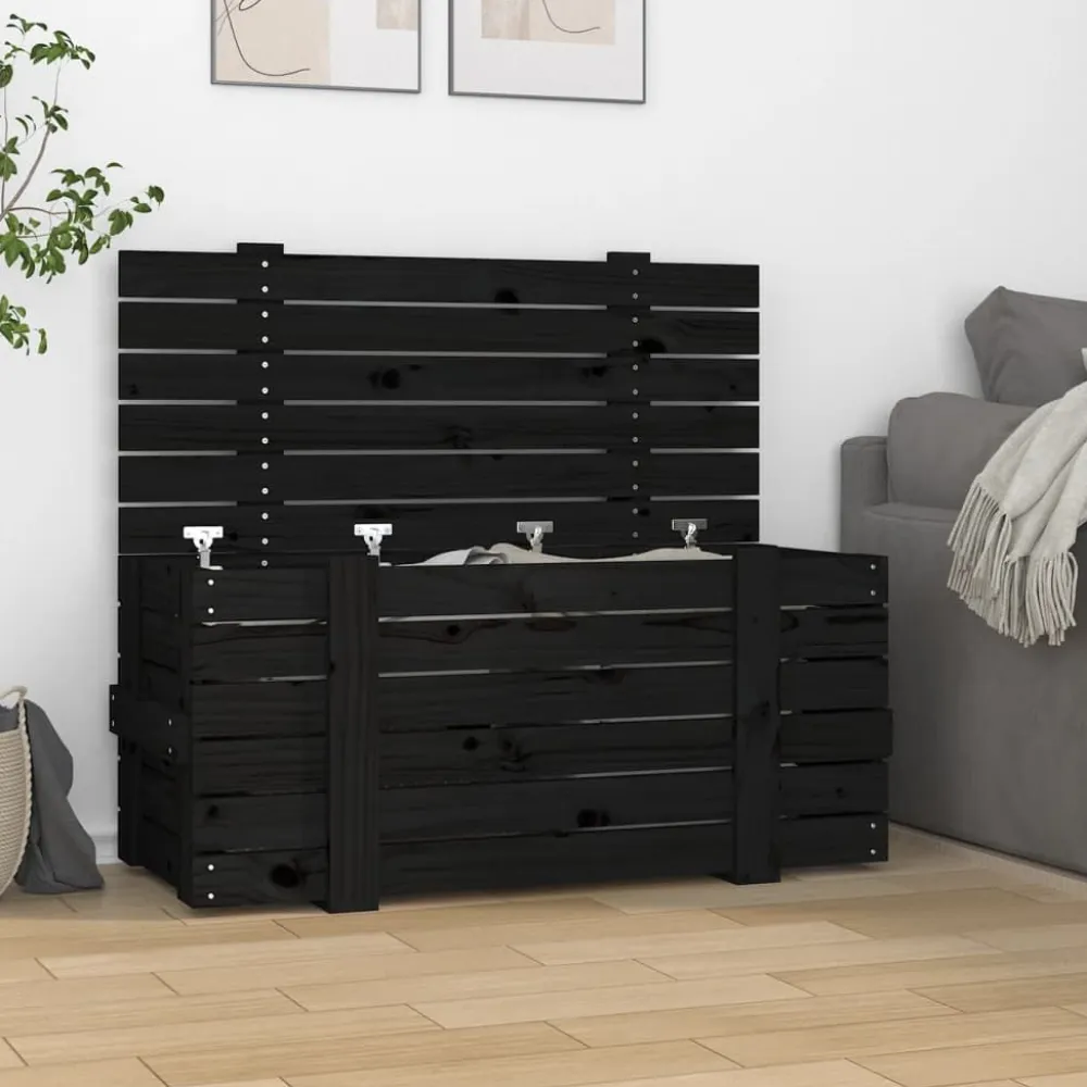 New FinePRICE Säilytyslaatikko, mäntypuu, eri kokoja ja värejä