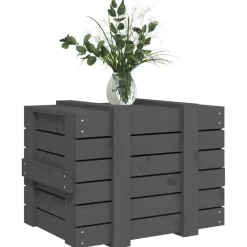 New FinePRICE Säilytyslaatikko, mäntypuu, eri kokoja ja värejä