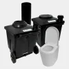Discount Pikkuvihreä Sisäkuivakäymälä Green Toilet Lux posliini-istuimella