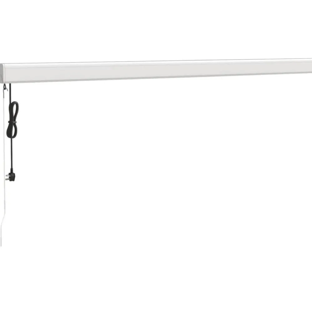 Sale FinePRICE Sisäänkelattava markiisi kermanvalkoinen 4x3 m kangas/alumiini