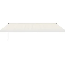 Discount FinePRICE Sisäänkelattava markiisi kerma 4x3 m kangas/alumiini
