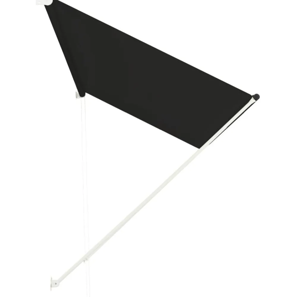 FinePRICE Sisäänkelattava markiisi 300x150 cm antrasiitti