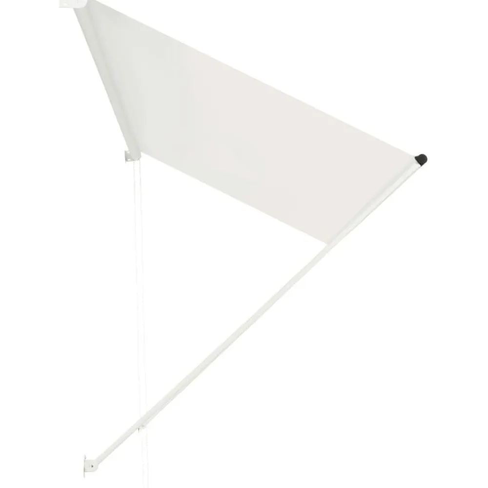 FinePRICE Sisäänkelattava markiisi 300x150 cm kerma