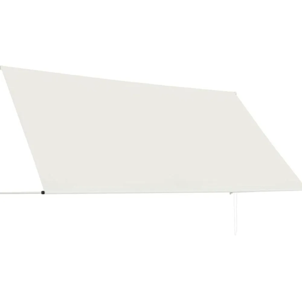 FinePRICE Sisäänkelattava markiisi 300x150 cm kerma
