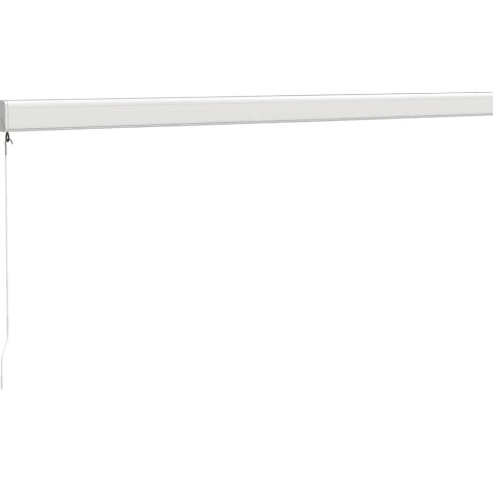 Clearance FinePRICE Sisäänkelattava markiisi 4x3 m, sininen/valkoinen kangas/alumiini