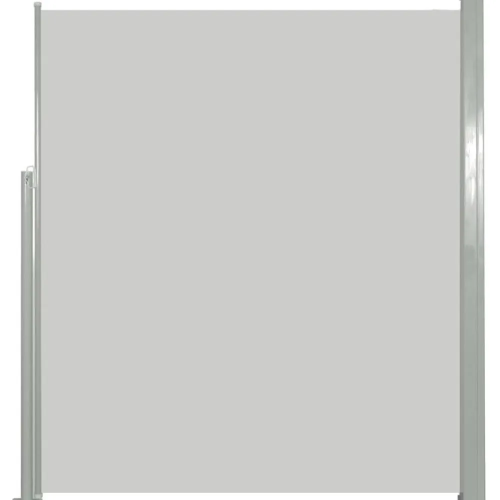 Best FinePRICE Sisäänvedettävä sivumarkiisi 160x500 cm kerma