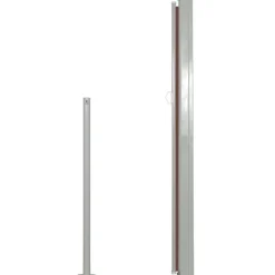 Discount FinePRICE Sisäänvedettävä sivumarkiisi 140 x 300 cm ruskea