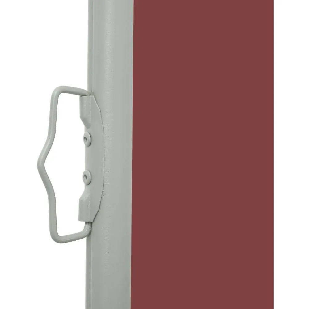 Clearance FinePRICE Sisäänvedettävä terassin sivumarkiisi 140x500 cm ruskea