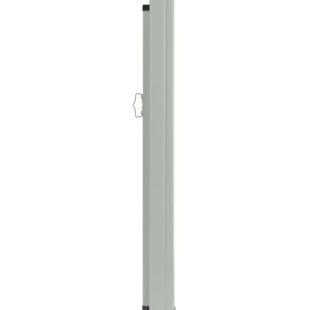 Clearance FinePRICE Sisäänvedettävä terassin sivumarkiisi 140x500 cm ruskea