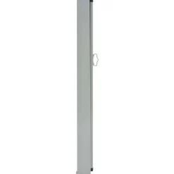 Best FinePRICE Sisäänvedettävä terassin sivumarkiisi 100 x 300 cm harmaa