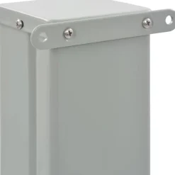 Hot FinePRICE Sisäänvedettävä terassin sivumarkiisi 80x300 cm sininen