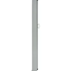 FinePRICE Sisäänvedettävä terassin sivumarkiisi 60x300 cm punainen