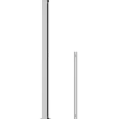 Online FinePRICE Sisäänvedettävä terassin sivumarkiisi 220x300 cm kerma