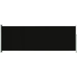 FinePRICE Sisäänvedettävä terassin sivumarkiisi 117x600 cm ruskea