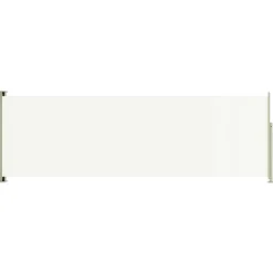 FinePRICE Sisäänvedettävä terassin sivumarkiisi 117x600 cm ruskea