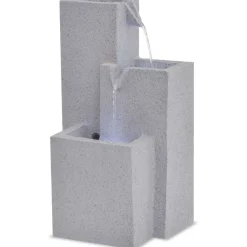 New FinePRICE Sisätilan suihkulähde led-valolla polyresiini