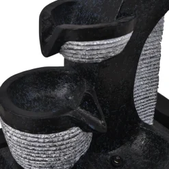 New FinePRICE Sisätilan suihkulähde led valolla hartsi