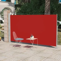 Clearance FinePRICE Sivumarkiisi terassille 160 x 300 cm punainen