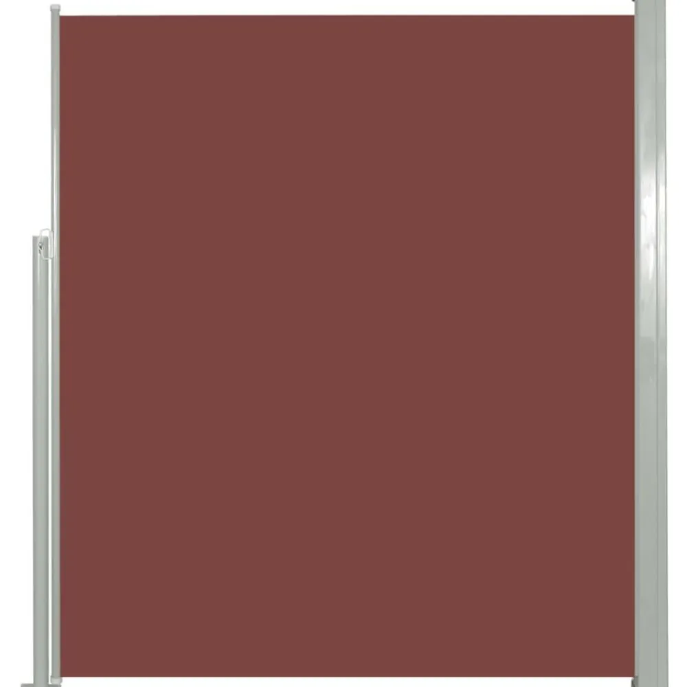 Hot FinePRICE Sivumarkiisi terassille 160 x 300 cm ruskea