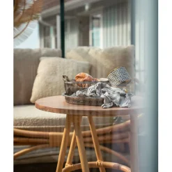 Sale Hillerstorp Sivupöytä Sienna, Ø55cm, ruskea
