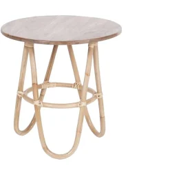 Sale Hillerstorp Sivupöytä Sienna, Ø55cm, ruskea
