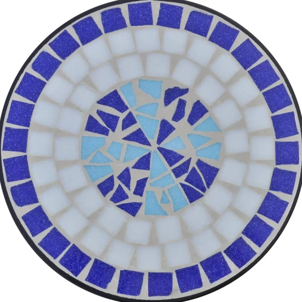Clearance FinePRICE Sivupöytä/kasviteline mosaiikki terrakotta (41127)