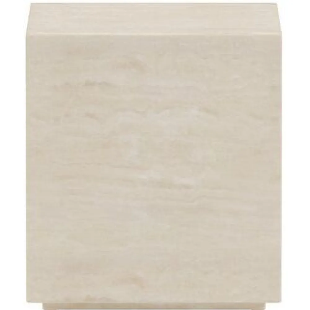 New Venture Home Sivupöytä ulos Lissabon, 40x40x45 cm beige