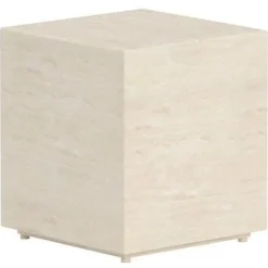 New Venture Home Sivupöytä ulos Lissabon, 40x40x45 cm beige