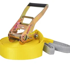 New FinePRICE Slackline/tasapainoliina 15mx50mm, 150 kg, keltainen