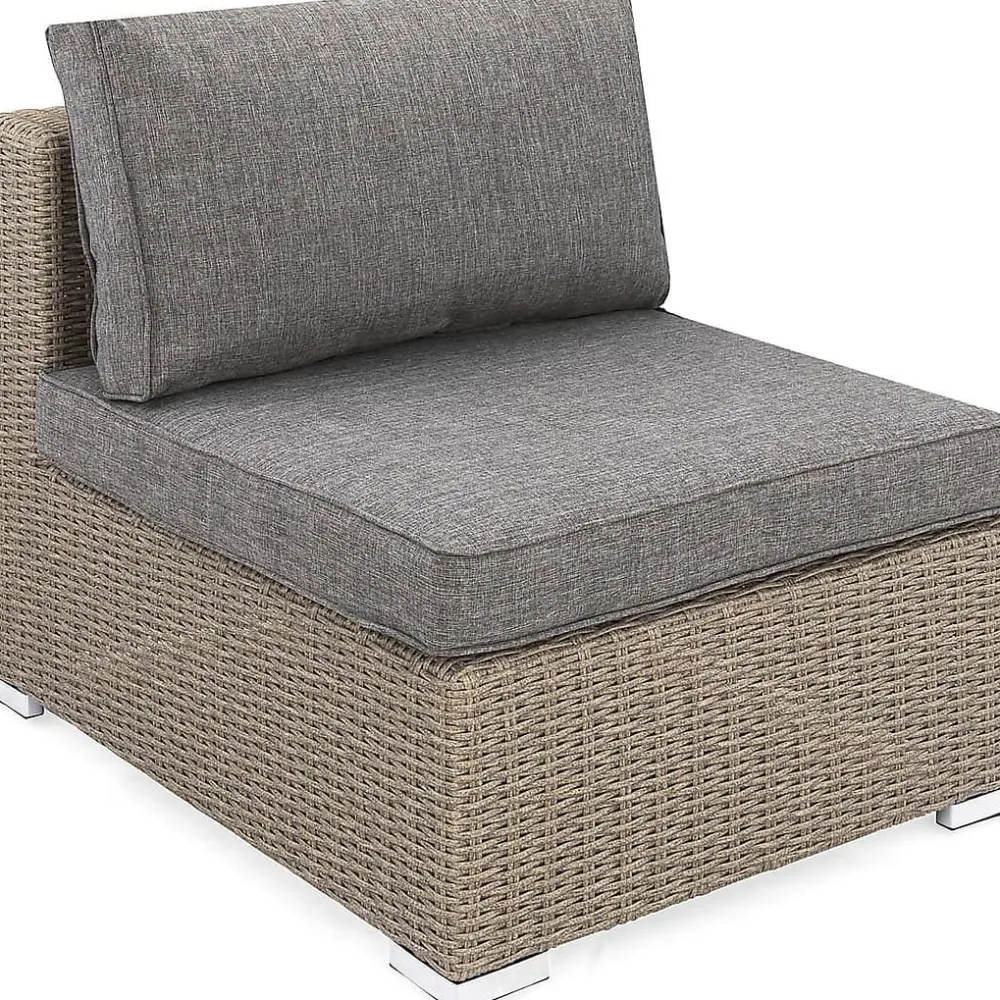 Comfort Garden Sohvan keskimoduuli Marcus ruskea/harmaa