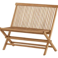 Discount Venture Home Sohvapenkki Ghana 2, leveys 100cm, luonnollinen tiikki