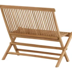 Discount Venture Home Sohvapenkki Ghana 2, leveys 100cm, luonnollinen tiikki