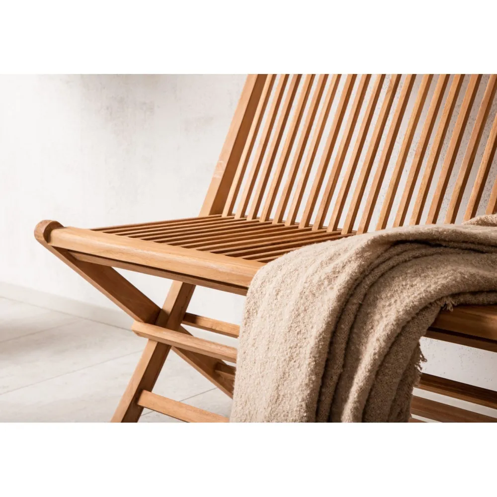 Discount Venture Home Sohvapenkki Ghana 2, leveys 100cm, luonnollinen tiikki
