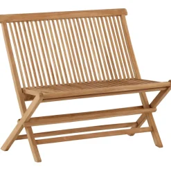 Discount Venture Home Sohvapenkki Ghana 2, leveys 100cm, luonnollinen tiikki
