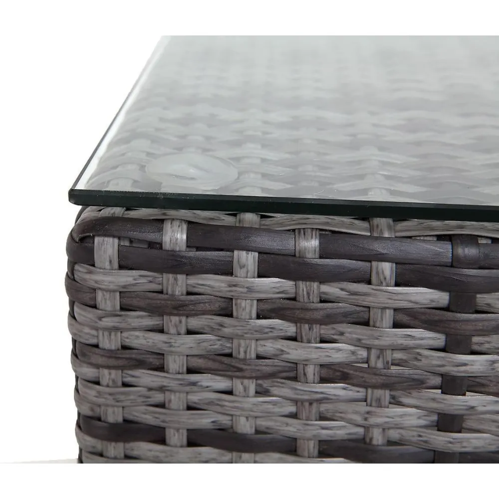 Clearance Comfort Garden Sohvapöytä Bahamas 58x113 cm harmaa