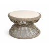 Hillerstorp Sohvapöytä Fjäderö, Ø72cm, harmaa/beige