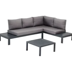 Best Linento Garden Sohvaryhmä Verona Alm, 3-istuttava, harmaa