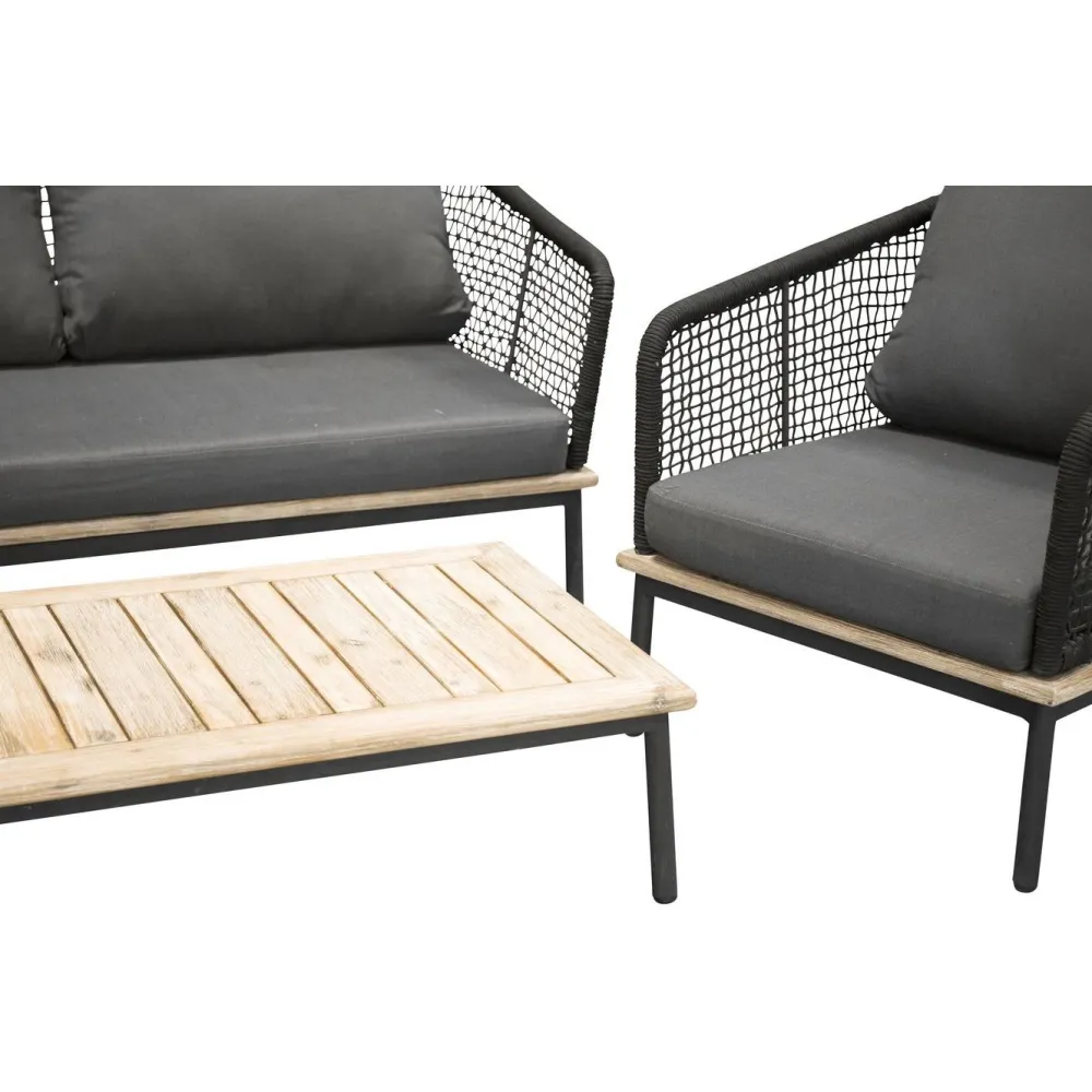 New Venture Home Sohvaryhmä Andorra Sofa musta