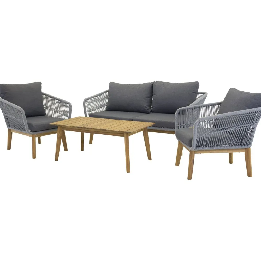 Clearance Venture Home Sohvaryhmä Chania harmaa/akaasia