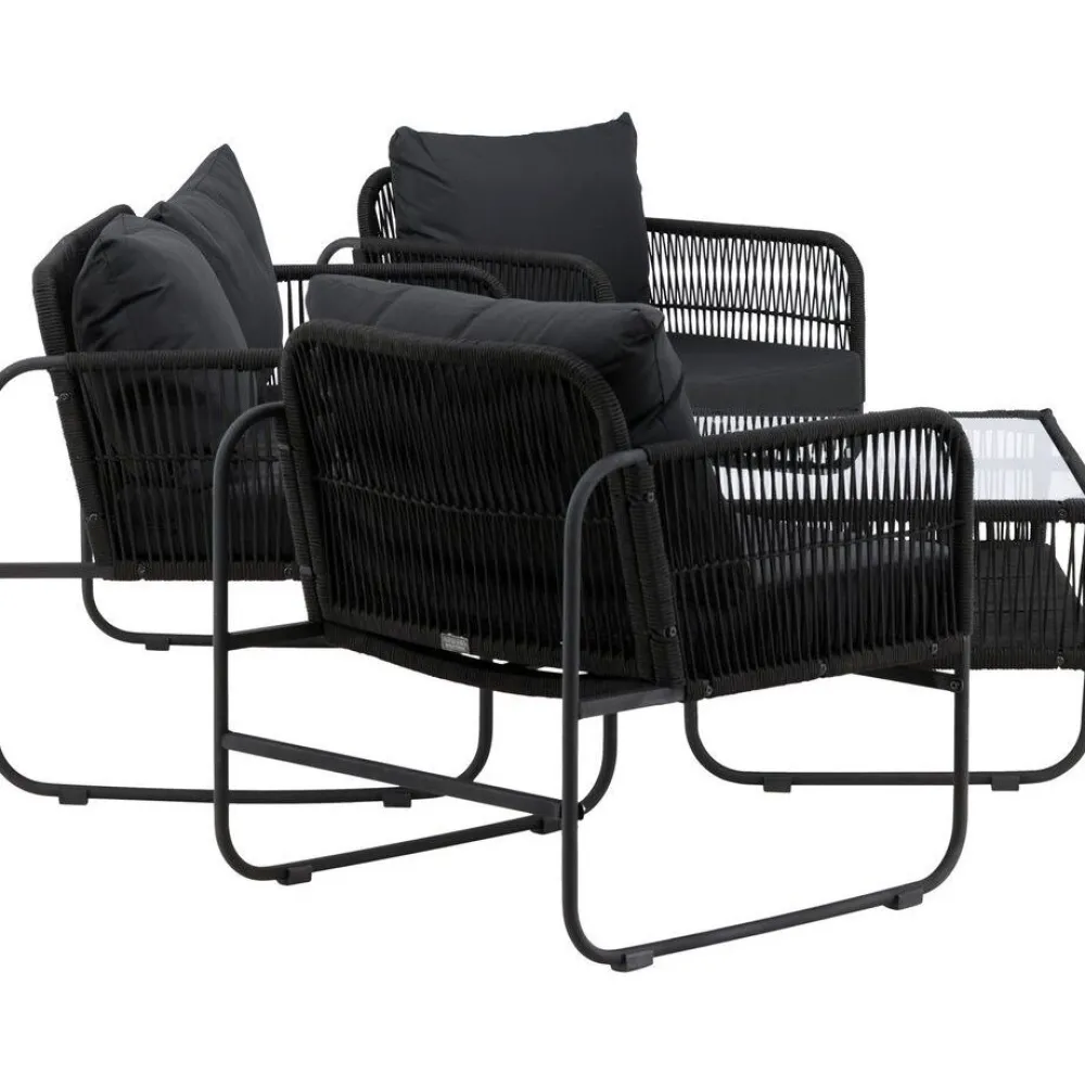 Online Venture Home Sohvaryhmä Utah musta