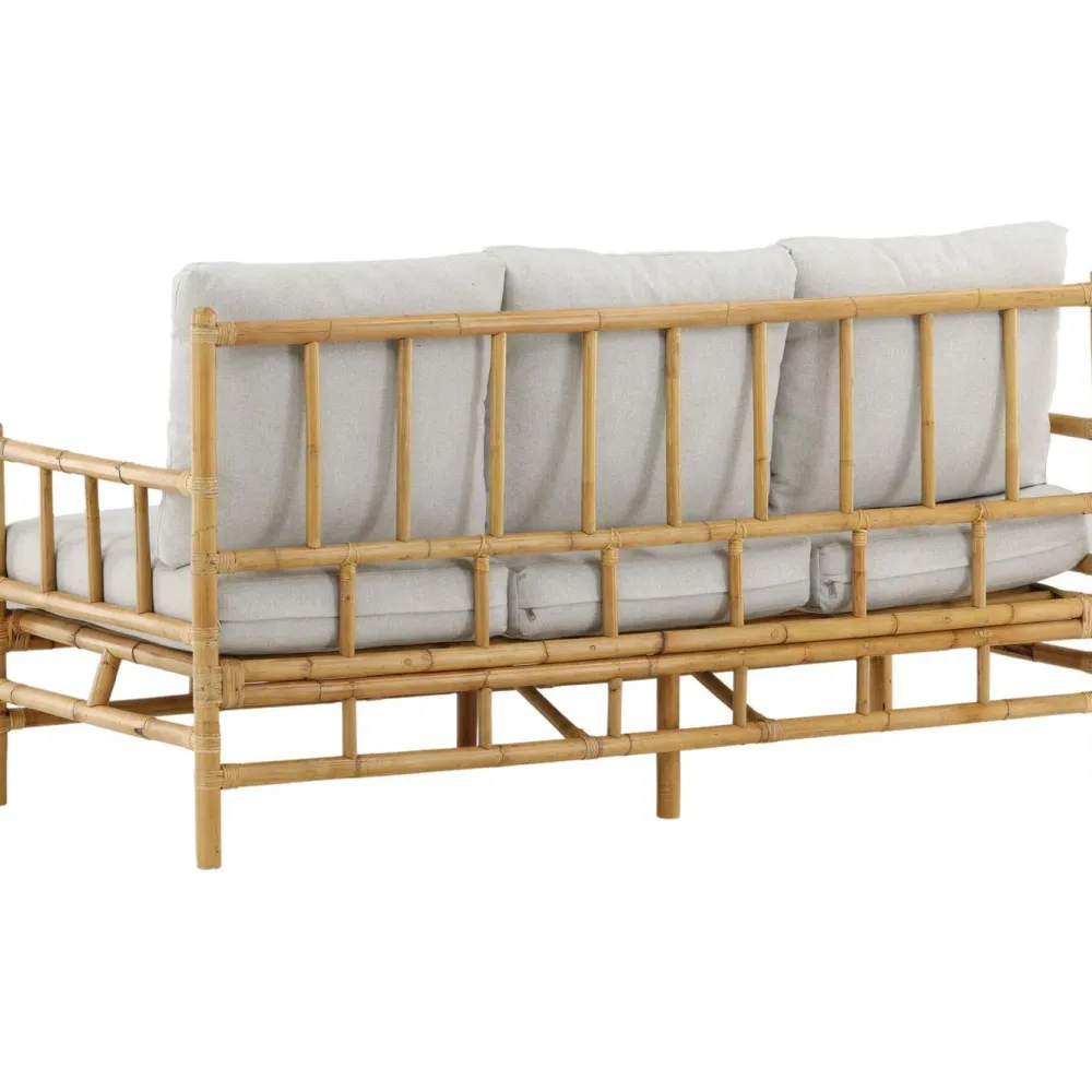Sale Venture Home Sohva Cane 3:n istuttava bambu/harmaa